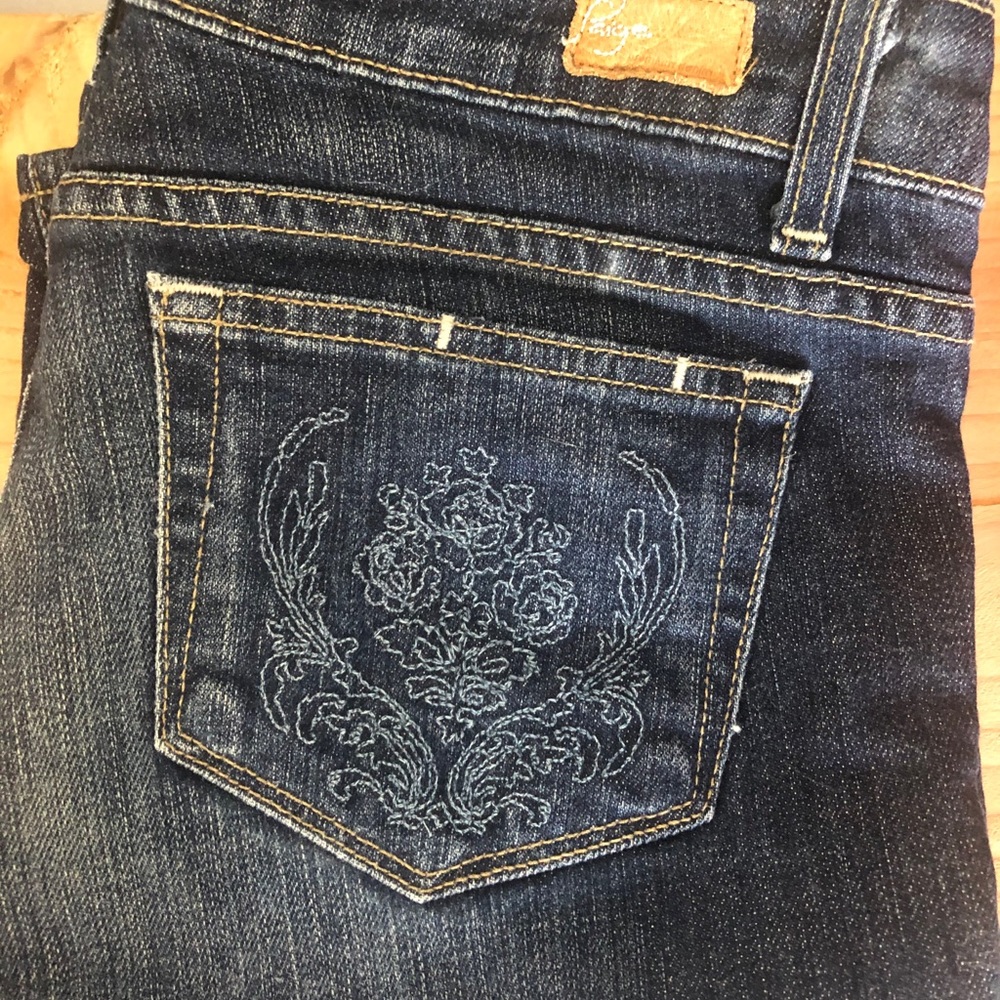 Paige denim jeans and a pair of shorts